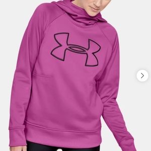 Women's Under Armour UA Big Logo Pullover Hoodie Size XS